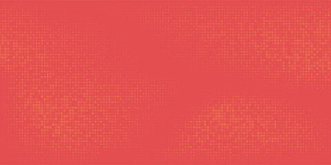 Elegant Dots halftone orange color pattern gradient texture with technology digital background. Modern Dots pop art comics with summer background eps 10