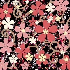 seamless floral background