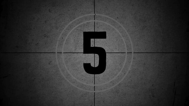 Countdown Timer Video Digital Countdown Animation Background