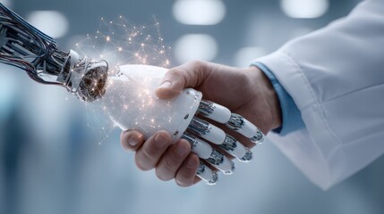 The intersection of human touch and artificial intelligence technology