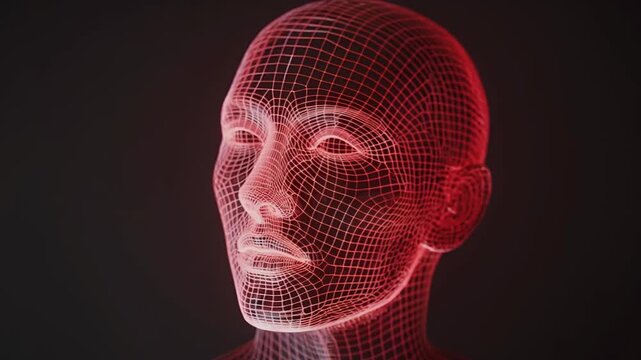 Warning concept of deepfake technology
