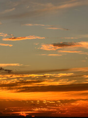 Fototapeta premium sunset over the ocean