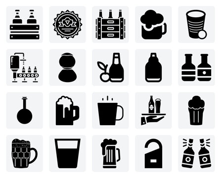 Beer Packaging And Glassware Varieties &ndash; Steins, Nonic Pints, And Bottles For Craft Beer Marketing And Menus.