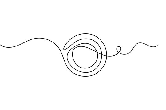 Vector illustration food icon continuous one line drawing and minimalist style isolate outline