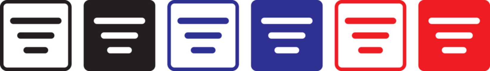 Obraz premium menu icon set. Website navigation symbol. Hamburger web. List menu sign. App burger icons. Hamburger menu line icon burger interface menu simple line, minimal ui popup burger. Template navigation drop