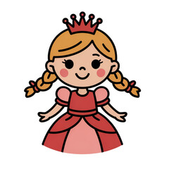 Obraz premium Cute princess 