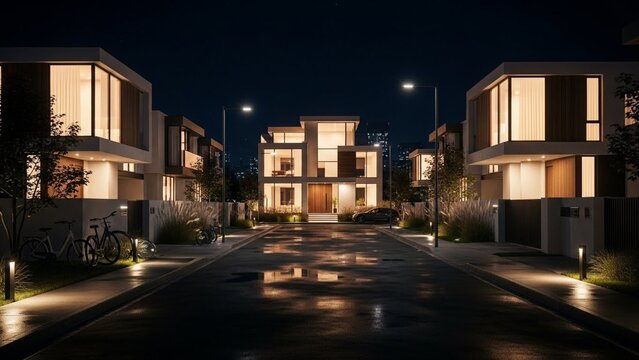 Luxury House Night