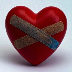 Mended Heart Art Collection: Vibrant Abstract Oil Paintings and Realistic 3D Renders for Emotional Healing