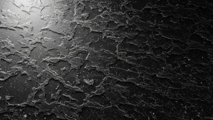 Black stone texture background. Dark rock surface.