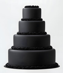 Beautiful cake on a neutral transparent background. For designers, marketers. Popular illustration, object, symbol, texture, pattern holiday.