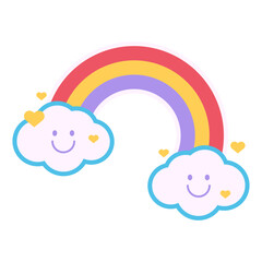 Cute Rainbow Clipart