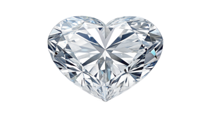 Heart Shaped Diamond Brilliant Cut Valentine Engagement Illustration diamond, heart, shaped, brilliant, cut, gem, jewel, gemstone, luxury, sparkle, shine, facet, crystal, engagement, ring, wedding,