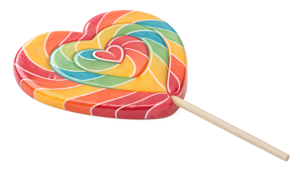 Rainbow Heart Lollipop Swirl Candy Valentine Sweet Illustration lollipop, heart, rainbow, candy, swirl, valentine, sweet, colorful, treat, dessert, sugar, stick, spiral, bright, vibrant, fun, cute,
