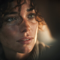 Obraz premium Healing Conversations: A Woman Psychotherapist Connecting with a Client