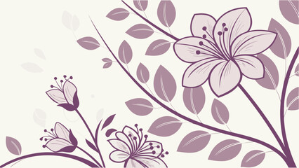 seamless floral background