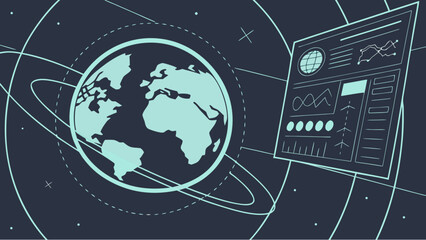 global communication concept