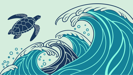 vector illustration of an abstract background