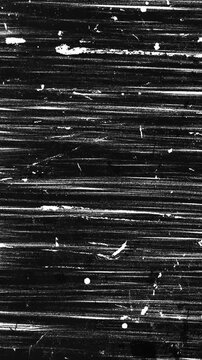 Pencil-shaded black and white vertical background with scratches and spots.