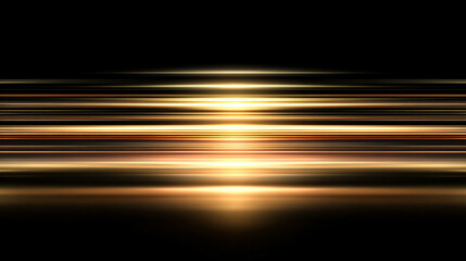Abstract speed glowing light background with motion blur, featuring flashy gold lines and laser beams, perfect for banners, digital visuals, and futuristic designs