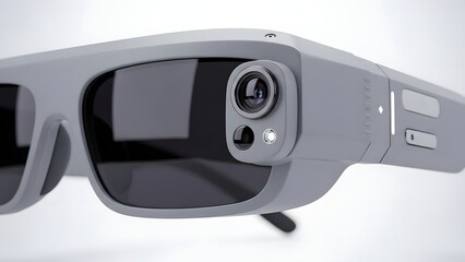 Modern Augmented Reality Smart Glasses with Camera and Advanced Technology