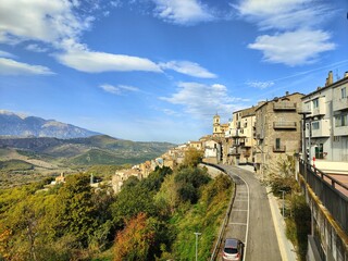 the picturesque village of Bomba in Abruzzo