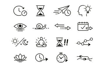 Non remote reply workflow icon icons time vector focus only teamwork async