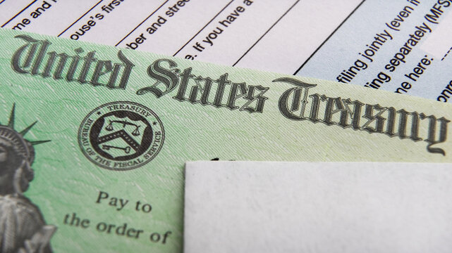 Tax Refund Cheque