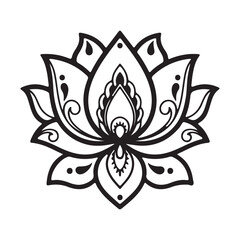 lotus flower vector