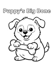 Cute Dogs Coloring Book Pages &ndash; Easy & Relaxing Puppy Art