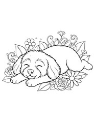 Cute Puppy Coloring Pages &ndash; Printable Dog Fun for Kids