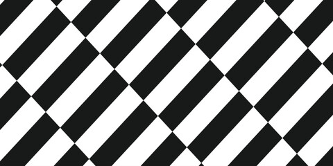 Distorted black and white stripe pattern background. Technology optical stripe illusion wallpaper