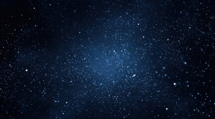 Obraz premium A deep space night sky filled with countless stars