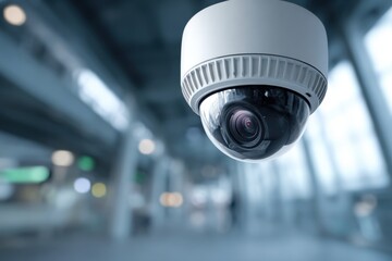 Security camera in modern building (1)