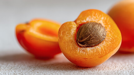 Fresh Ripe Apricots and Summer Harvest Collection