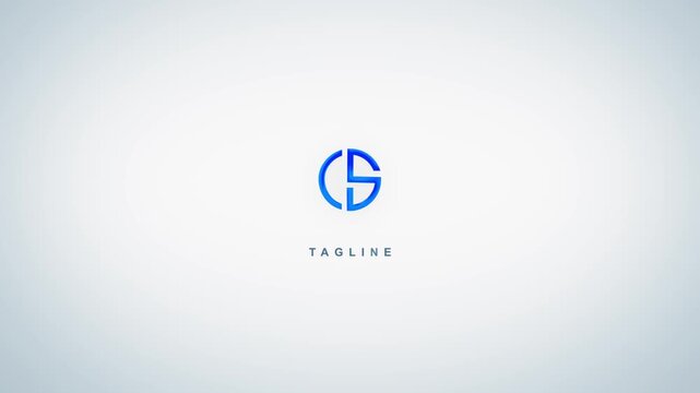 3d clean cinematic logo intro animation for present your brand with professional style. 4k high fps, 3d render, 3d reveal of a logo stings.
