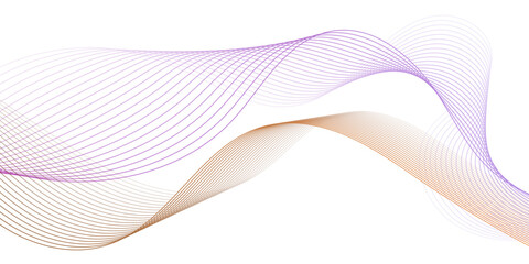 Abstract wave lines dynamic flowing colorful light isolated background. illustration design element in concept of music, party, technology, modern, wallpaper, business card, banner, flyers, book cover