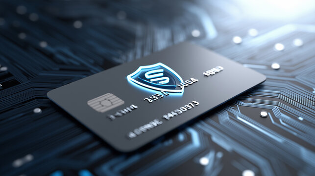 Close-up of a secure computer chip mounted on a circuit board representing cybersecurity technology.
 - Powered by Adobe