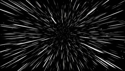 Hyperspace travel effect