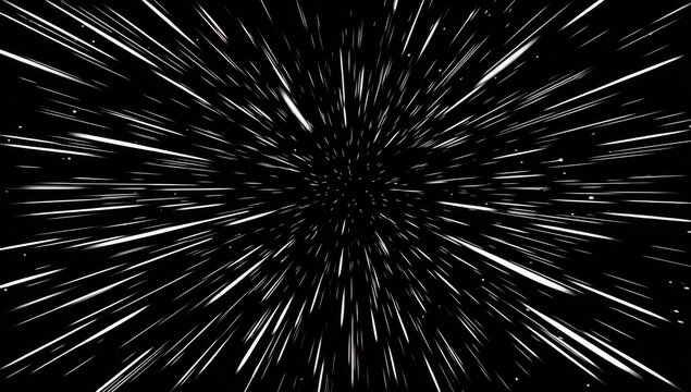 Hyperspace travel effect