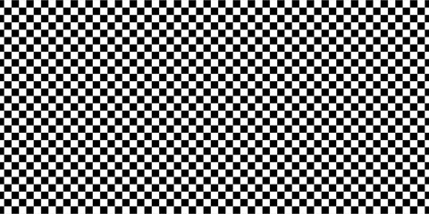 Black and white chess pattern. Checkerboard seamless vector illustration. Abstract checkered checkerboard for game. Grid geometric square shape. Race flag. Retro mosaic floor.