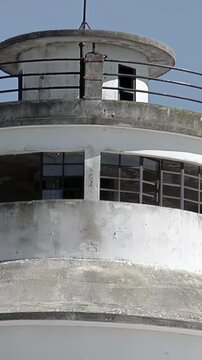 Correctional Facility Surveillance Tower, Olmos Prison, Argentina - 4K Vertical