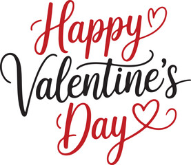 Happy Valentines Day Romantic Typography T Shirt Design