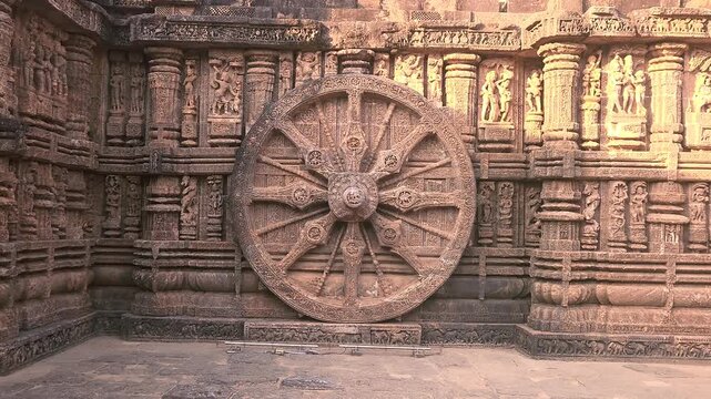 Konark Sun Temple, This Temple is a 13th-century CE Hindu Sun temple at Konark about 35 kilometres (22 mi) northeast from Puri city on the coastline in Puri district, Odisha, India