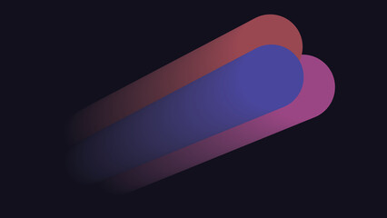 A modern style light beam in 3 colours