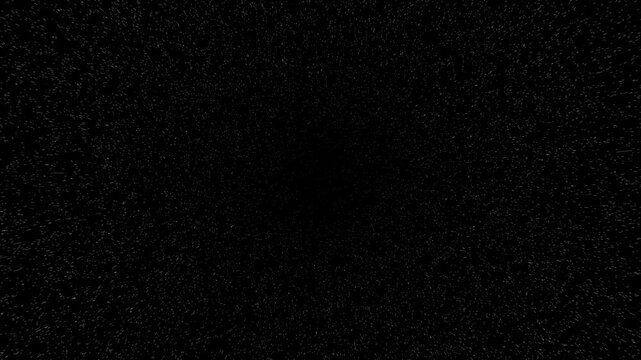 Abstract animated star war themed background animation on transparent