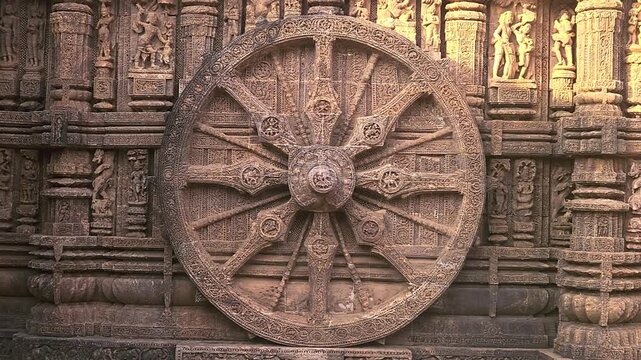 Konark Sun Temple, This Temple is a 13th-century CE Hindu Sun temple at Konark about 35 kilometres (22 mi) northeast from Puri city on the coastline in Puri district, Odisha, India