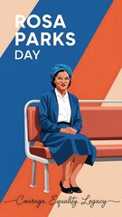 Celebrating rosa parks day with courage and equality