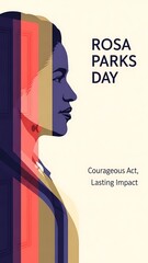 Rosa parks day celebration honoring courageous act