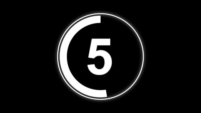 Circle countdown timer 10 seconds animation from 10 to 0 seconds, 10 Seconds countdown timer, Countdown timer, circle countdown animation for special deal Promotions.