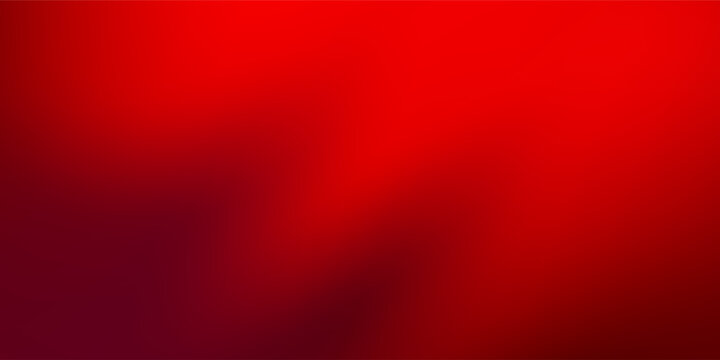 Dark red gradient background. Abstract smooth hot color gradation wallpaper. Vibrant intense blurred backdrop for banner, poster, leaflet, brochure, booklet. Fiery red orange overlay. Vector